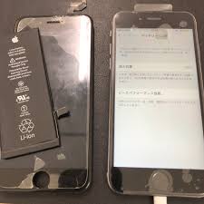 iPhone７のバッテリーと液晶交換！