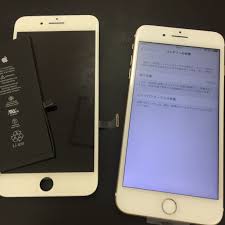 iPhone６plusの画面修理！