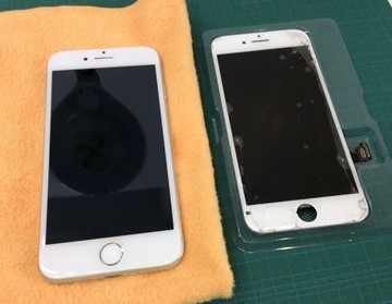 iPhone8の液晶不良修理！