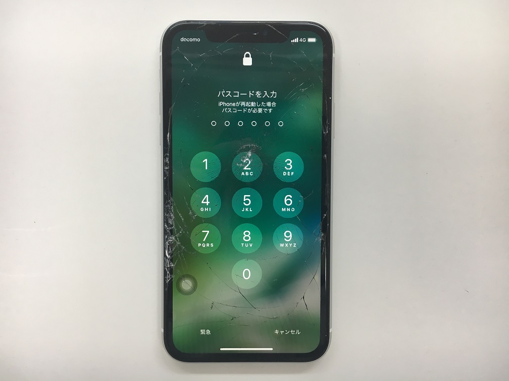 【修理紹介】iPhone XR ガラス・液晶修理