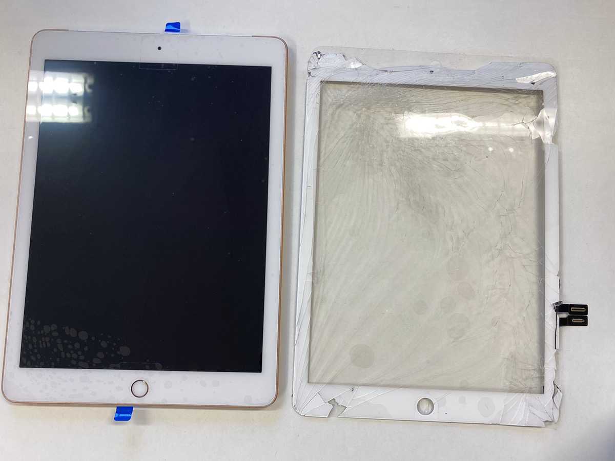 iPad  (アイパッド)画面交換、バッテリー交換、修理承ります！