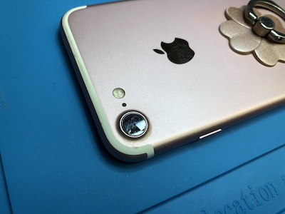 iPhone7バックカメラレンズ割れの修理できます