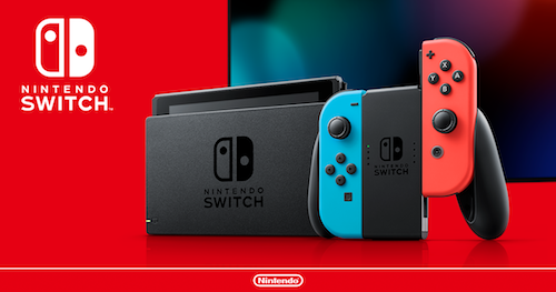 GEO、Mr Max、イオンで任天堂Switchの抽選販売受付中