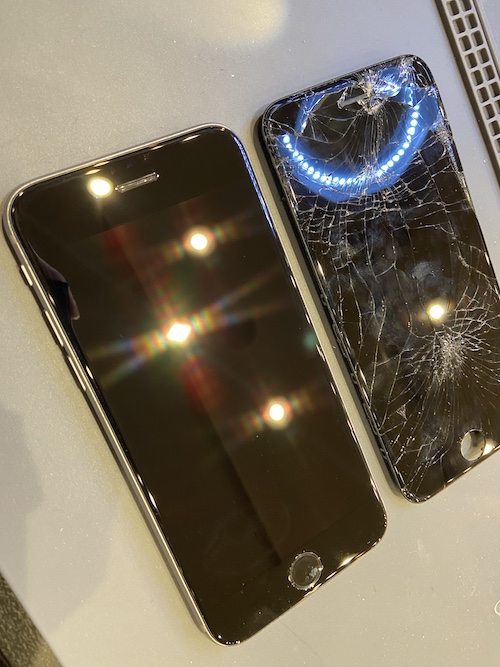 iPhone7の画面割れ修理お任せください！