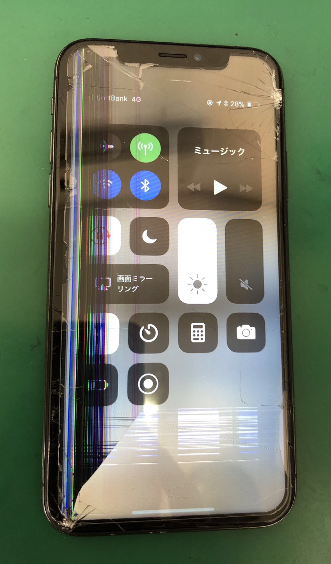 iPhone液晶破損