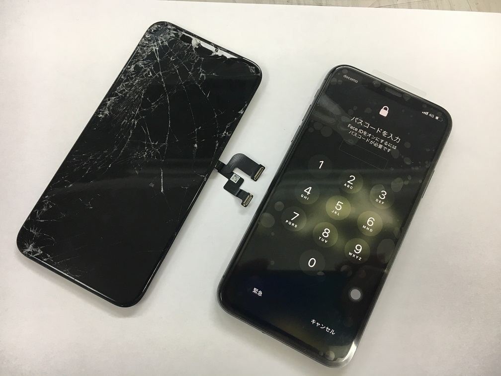 【修理紹介】iPhone X 液晶修理