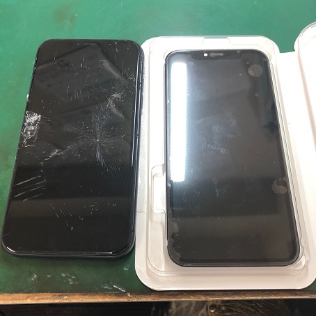 iPhone11画面修理