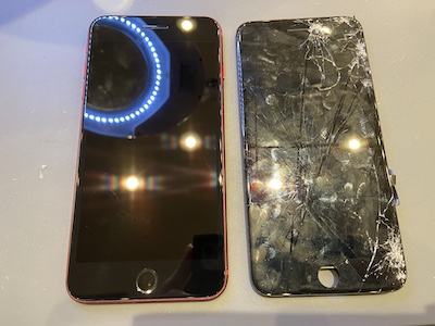 iPhone8Plusの画面交換