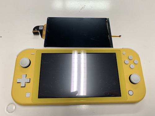 Switch Lite 液晶交換行いました！