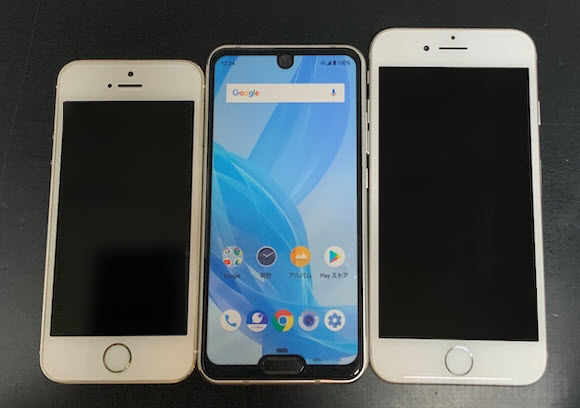 iPhone12と同じ大きさと噂のモックアップと比較
