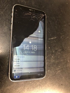iPhoneXRの画面交換