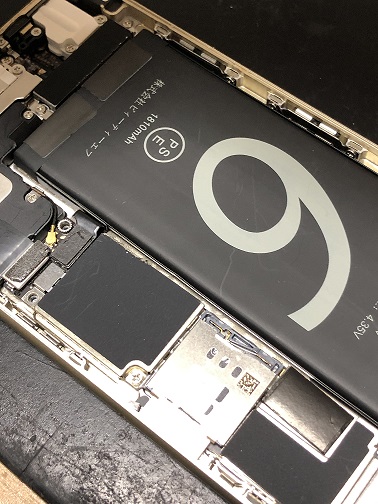 iPhone6バッテリー交換