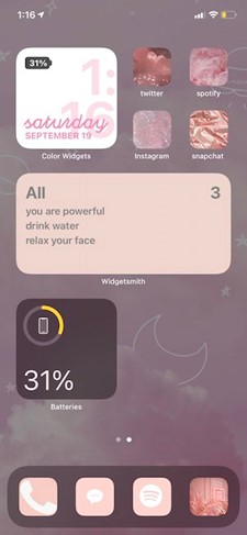 iPhone　ios14素敵なカスタマイズ？！