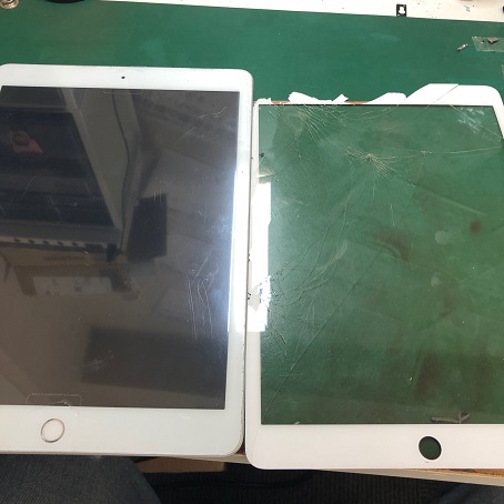 iPad第7世代ガラス割れ修理