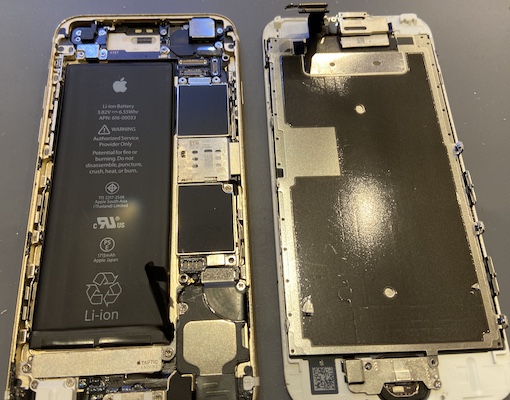 iPhone6S 画面割れ修理しました！