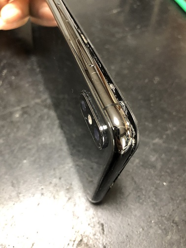 iPhoneXのバッテリー交換