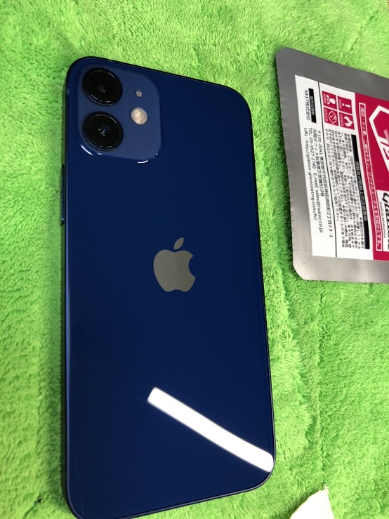 iPhone１２ミニ　グラシオンのコーティング