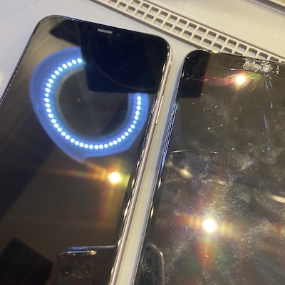 画面割れのiPhone11も即日修理！