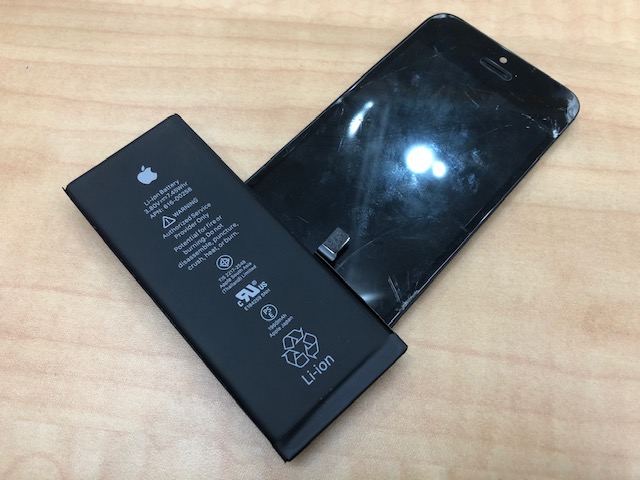 【横浜市 栄区】iPhone 5Sの画面修理・バッテリー交換