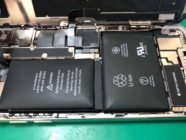 【大船】iPhone Xのバッテリー交換