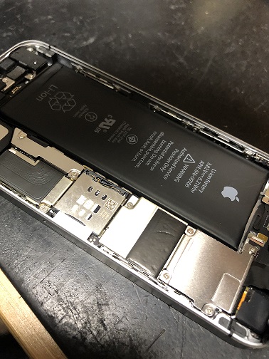 iPhoneＳＥバッテリー交換