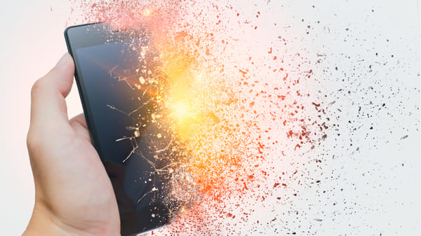 携帯電話の爆発事故が発生！バッテリーの劣化が原因か？