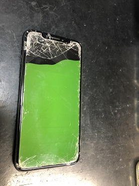 iPhoneXの画面交換とコーティング