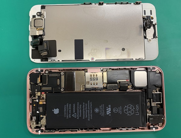 【横浜市 栄区】iPhone SE・iPhone 7のフロントパネル