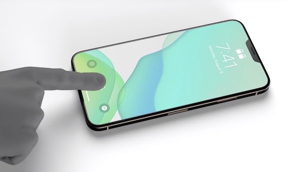 iPhone13からは画面埋め込み型Touch IDが搭載確実か