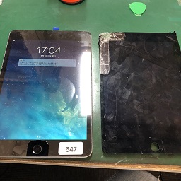 iPadmini4画面修理