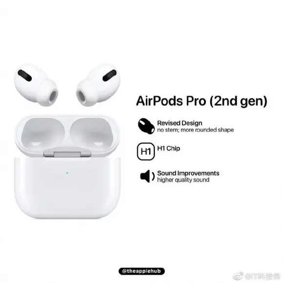 新型Air pods pro はよりコンパクトで高性能に！