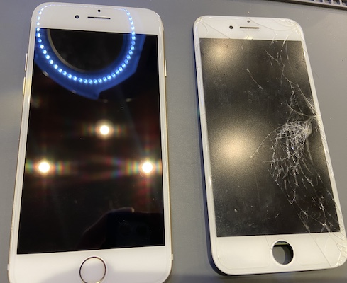 iPhone7 画面割れ【即日修理】