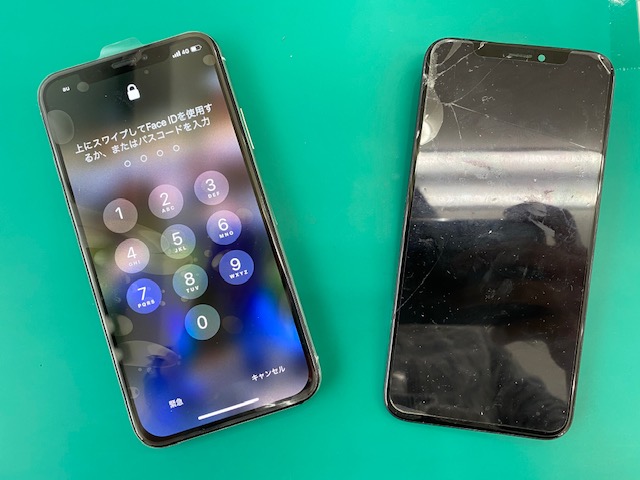 【横浜市 港南区】iPhone Xの画面交換