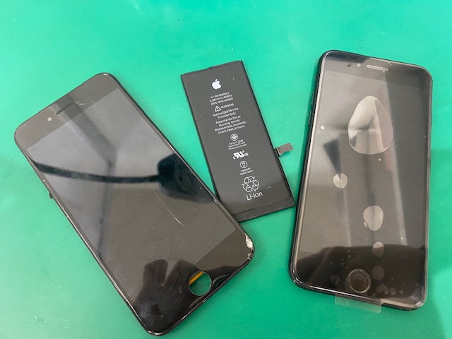 【鎌倉】iPhone 7の同時修理（画面修理＆バッテリー交換）