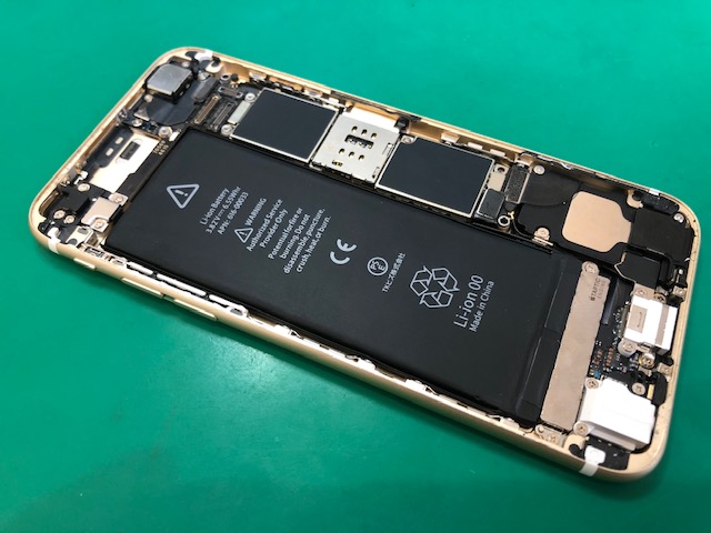 【横浜市 栄区】 iPhone 6Sのバッテリー交換
