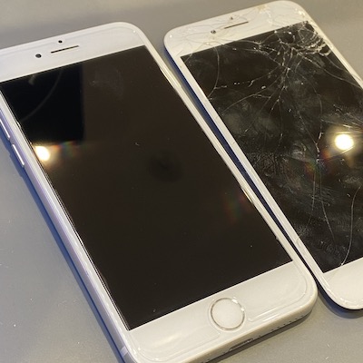 iPhone8 画面割れは早めの修理がオススメ