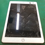 iPadガラス割れ修理