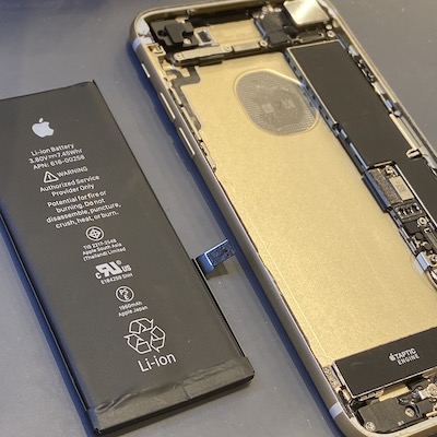 iPhone7 バッテリー交換は最短10分!