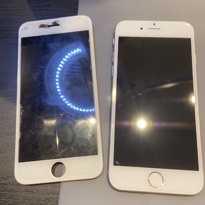 iPhone6 画面割れ修理 横浜駅近く♪