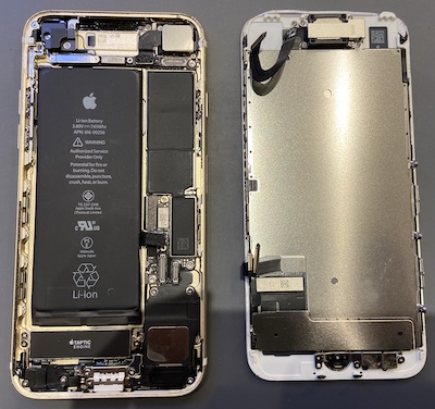 iPhone7 すきま時間に電池交換!