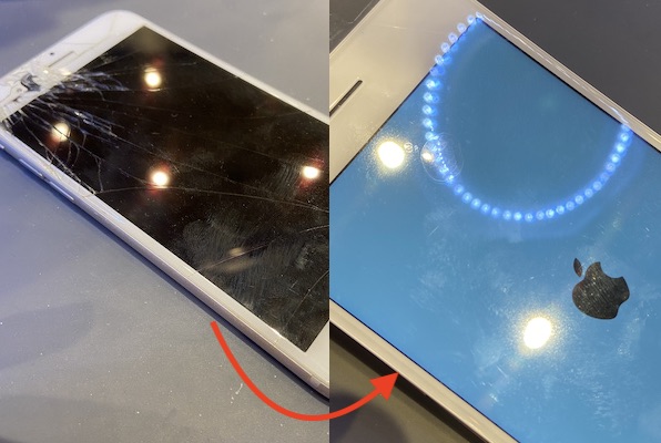 iPhone6 画面割れ直しました!