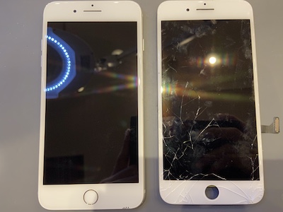 iPhone7 ヒビ・画面故障直したい(T_T)