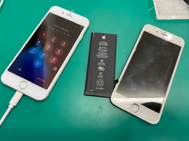 【横浜市戸塚区】 iPhone 6S　3箇所同時修理