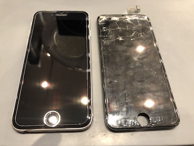 iPhone6S 画面割れ修理！