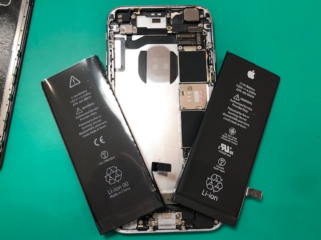 【新高島平】 iPhone修理 イオン板橋店 6Sバッテリー交換