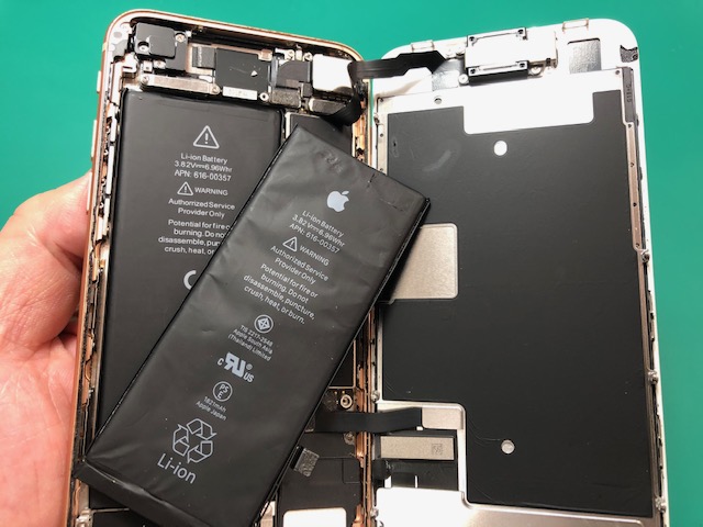 【ときわ台】 iPhone修理 イオン板橋店 8バッテリー交換
