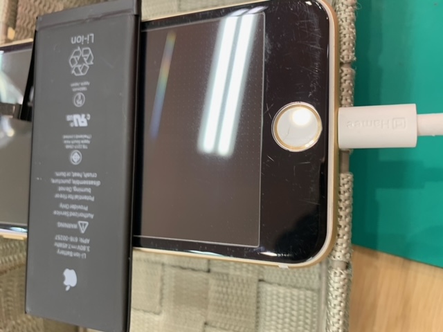 【板橋区】iPhone7 バッテリー劣化