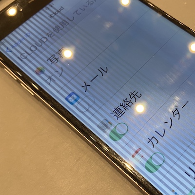 iPhone6Plus 縦線が出てしまう液晶を修理！