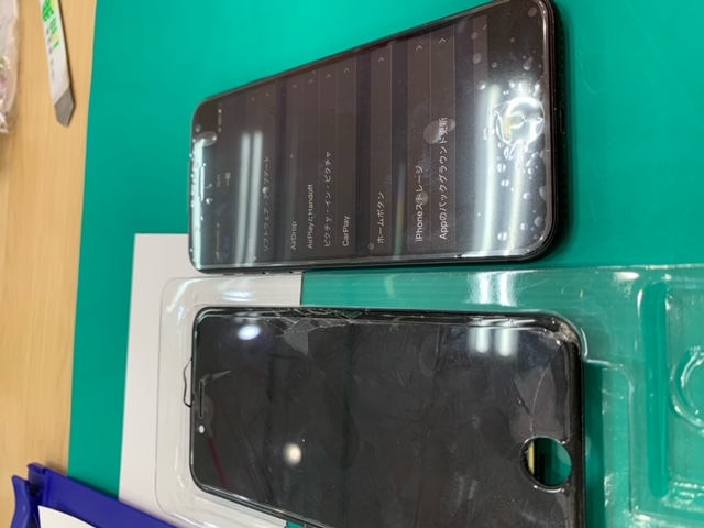【板橋区】iPhone7　液晶破損/陥没