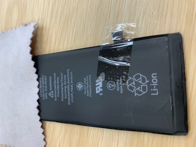 板橋区　iPhone8 バッテリー劣化